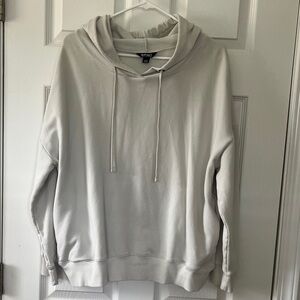 Buffalo David Bitton women’s Crewneck Hoodie in Light Cream